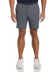 Flat Front Solid Golf Shorts (Quiet Shade) 