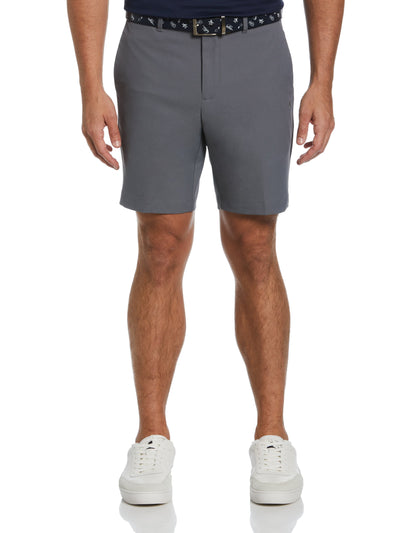 Flat Front Solid Golf Shorts (Quiet Shade) 