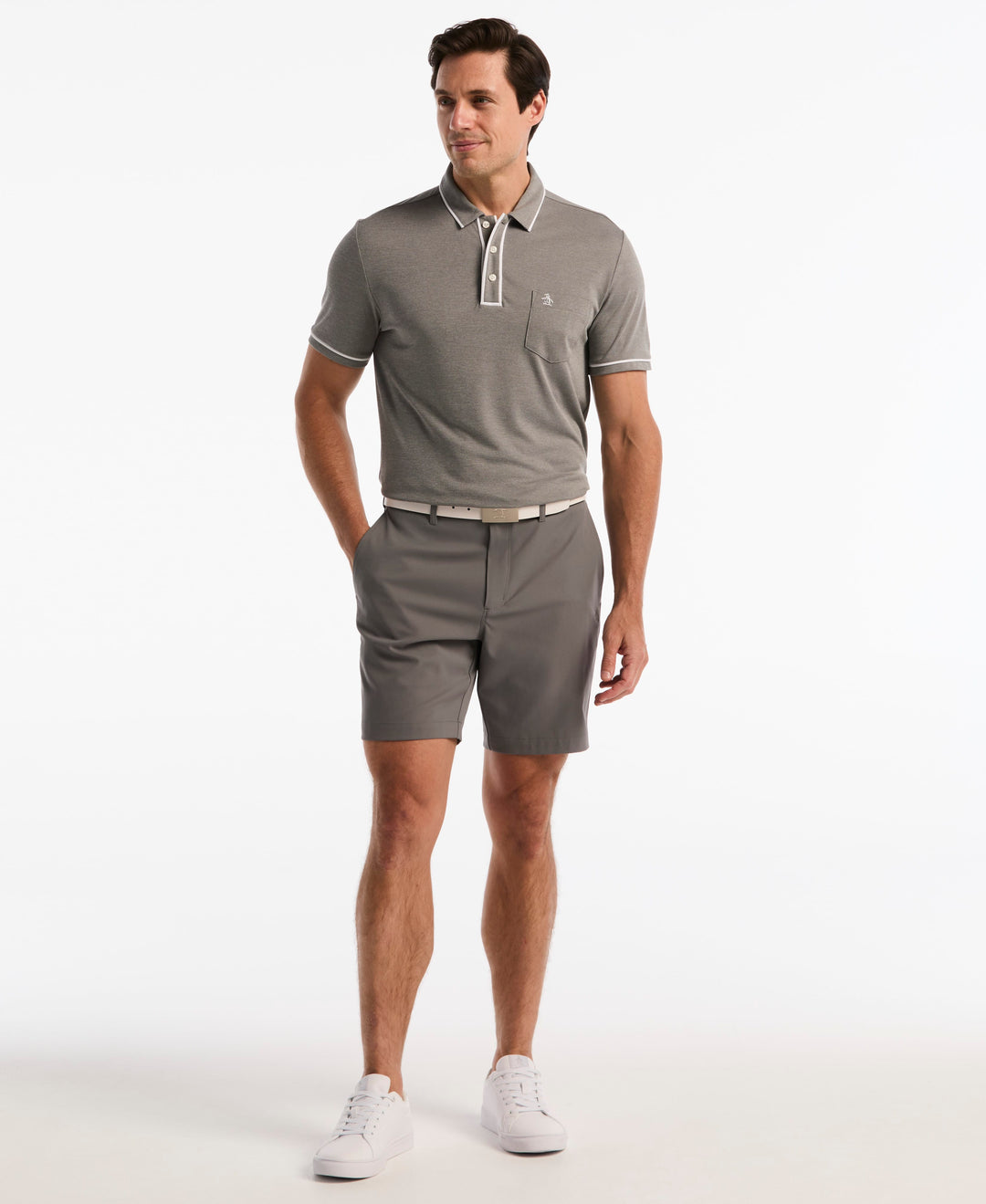 Men's Flat Front Sorona™ Short | 8" Inseam