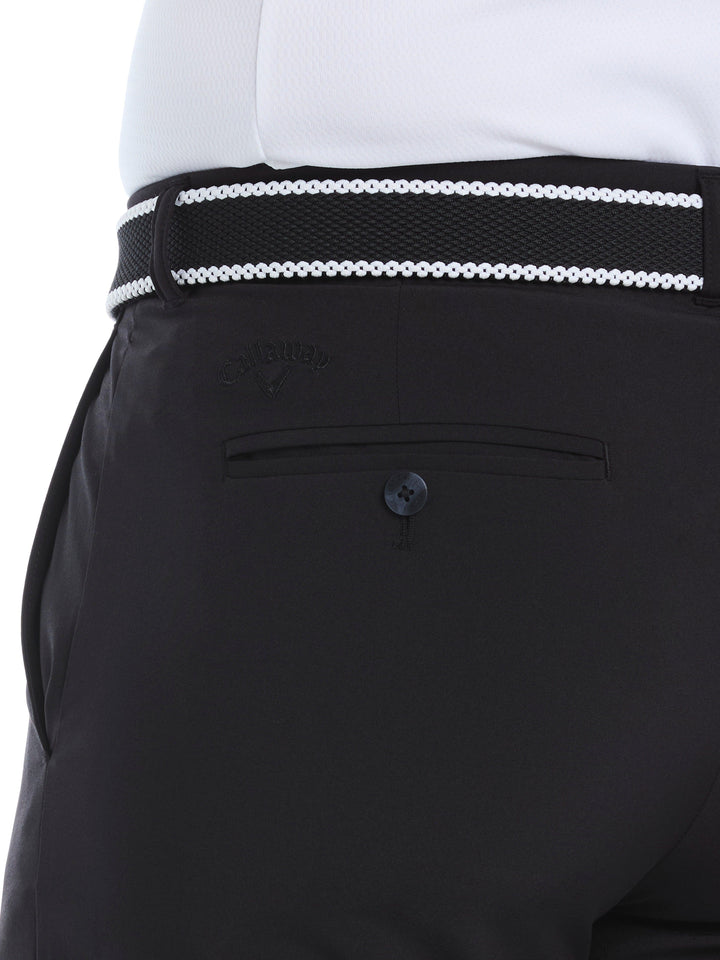 Men's Flat Front Stretch Golf Shorts | 9" Inseam