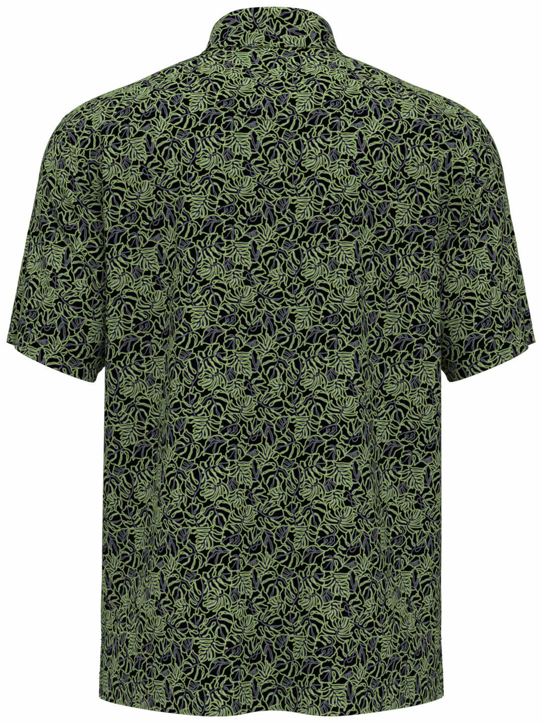 Men's Foliage Print Golf Polo
