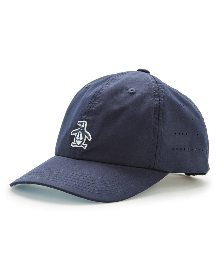French Riviera Packable Adjustable Golf Hat (Black Iris) 