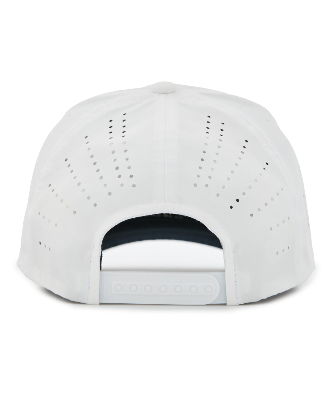 French Riviera Packable Adjustable Golf Hat (Bright White) 