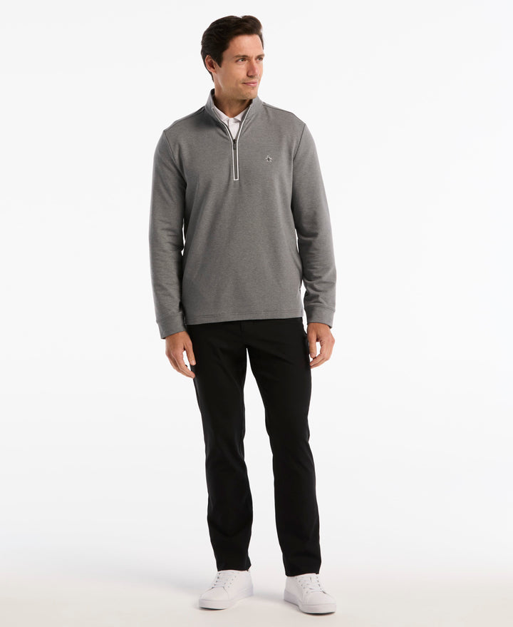 Men's French Terry Quarter Zip Earl Pull-Over