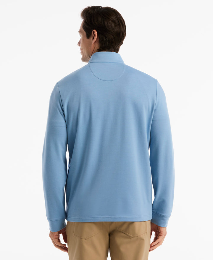 Men's French Terry Quarter Zip Earl Pull-Over