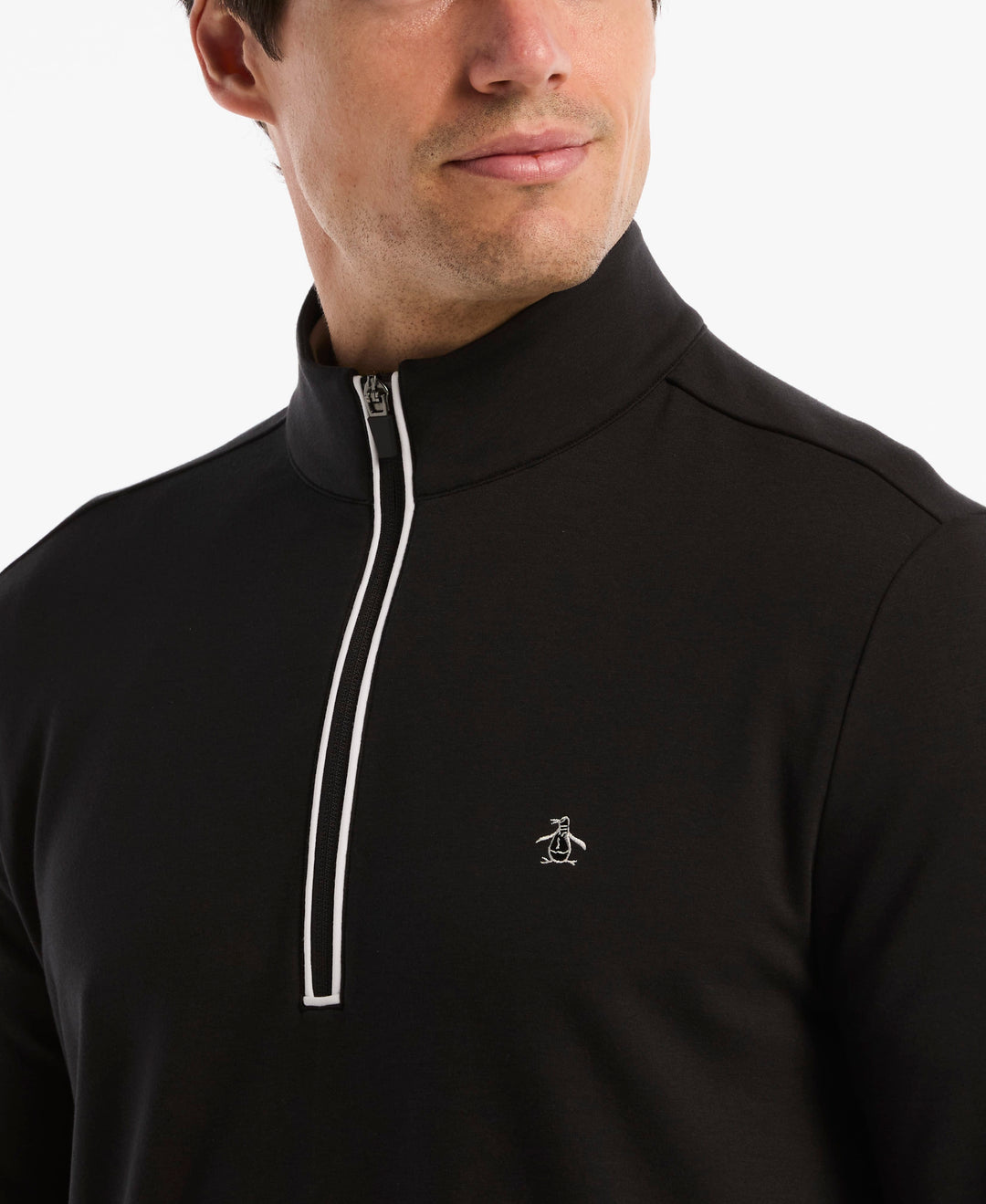 Men's French Terry Quarter Zip Earl Pull-Over