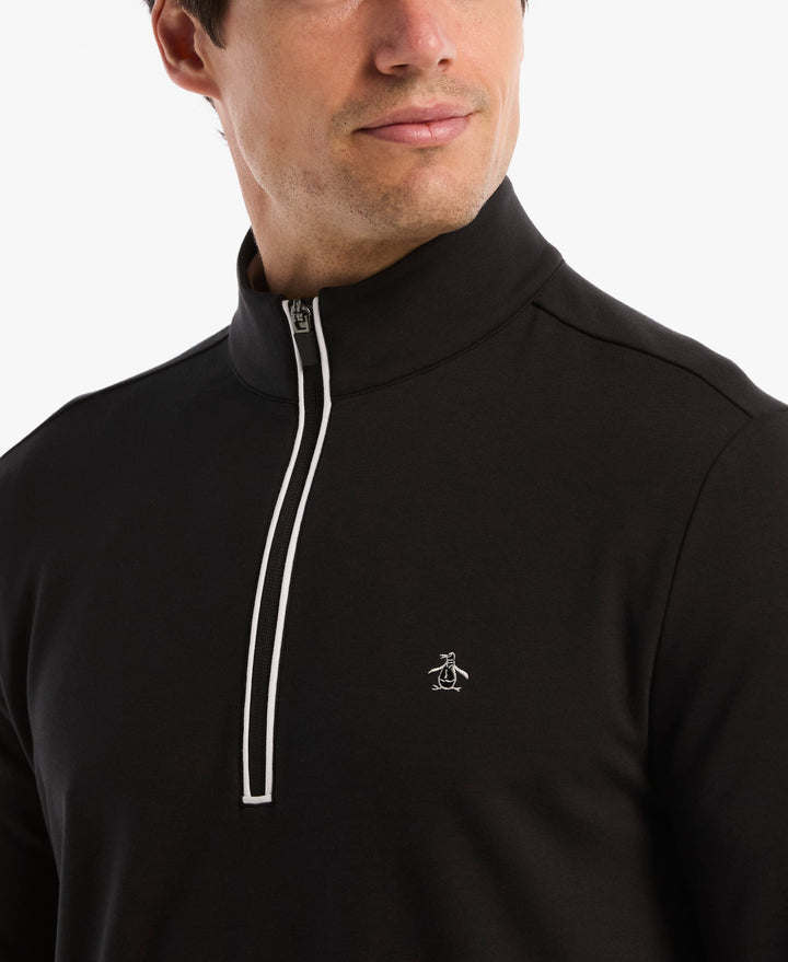 Men's French Terry Quarter Zip Earl Pull-Over