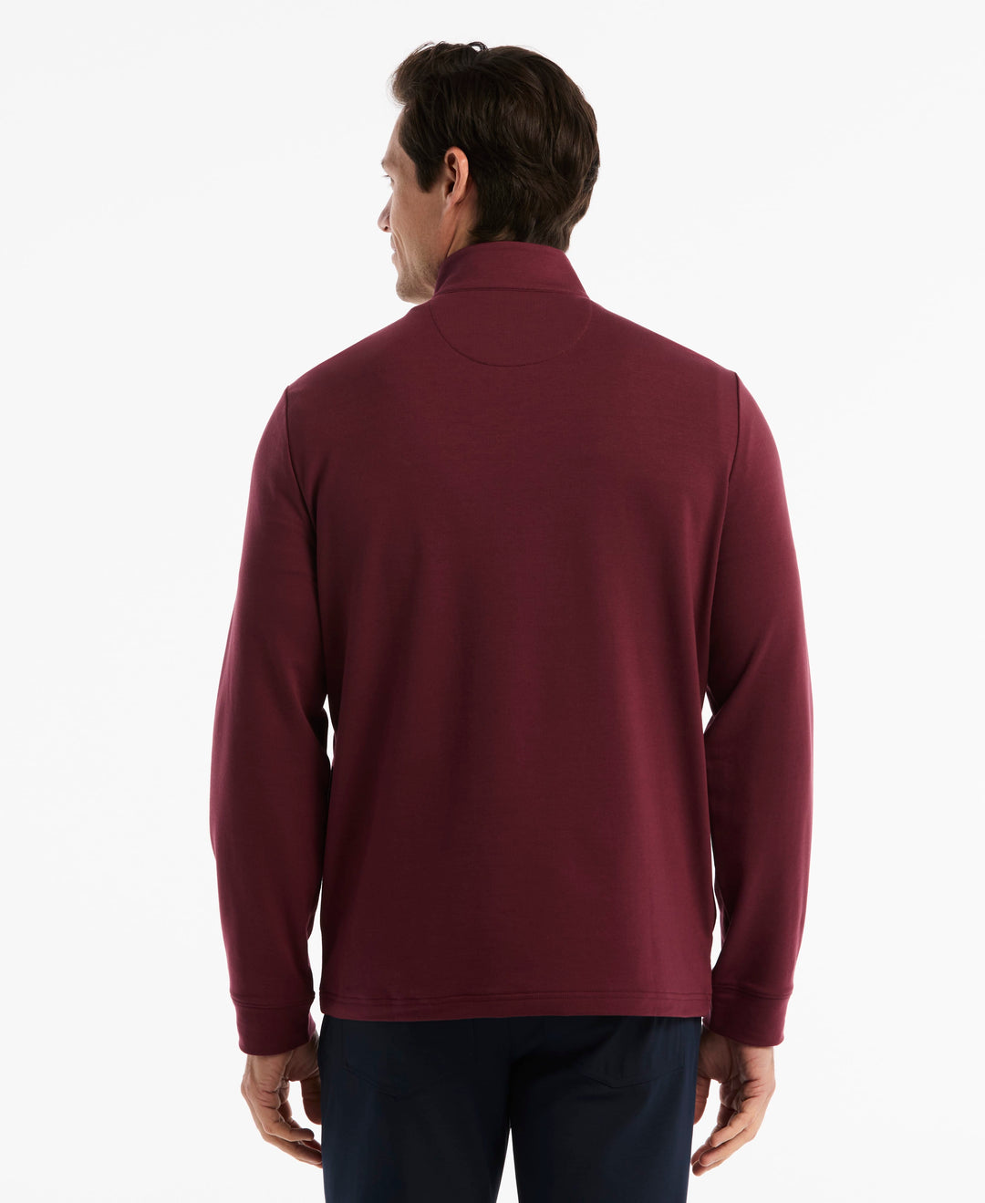 Men's French Terry Quarter Zip Earl Pull-Over