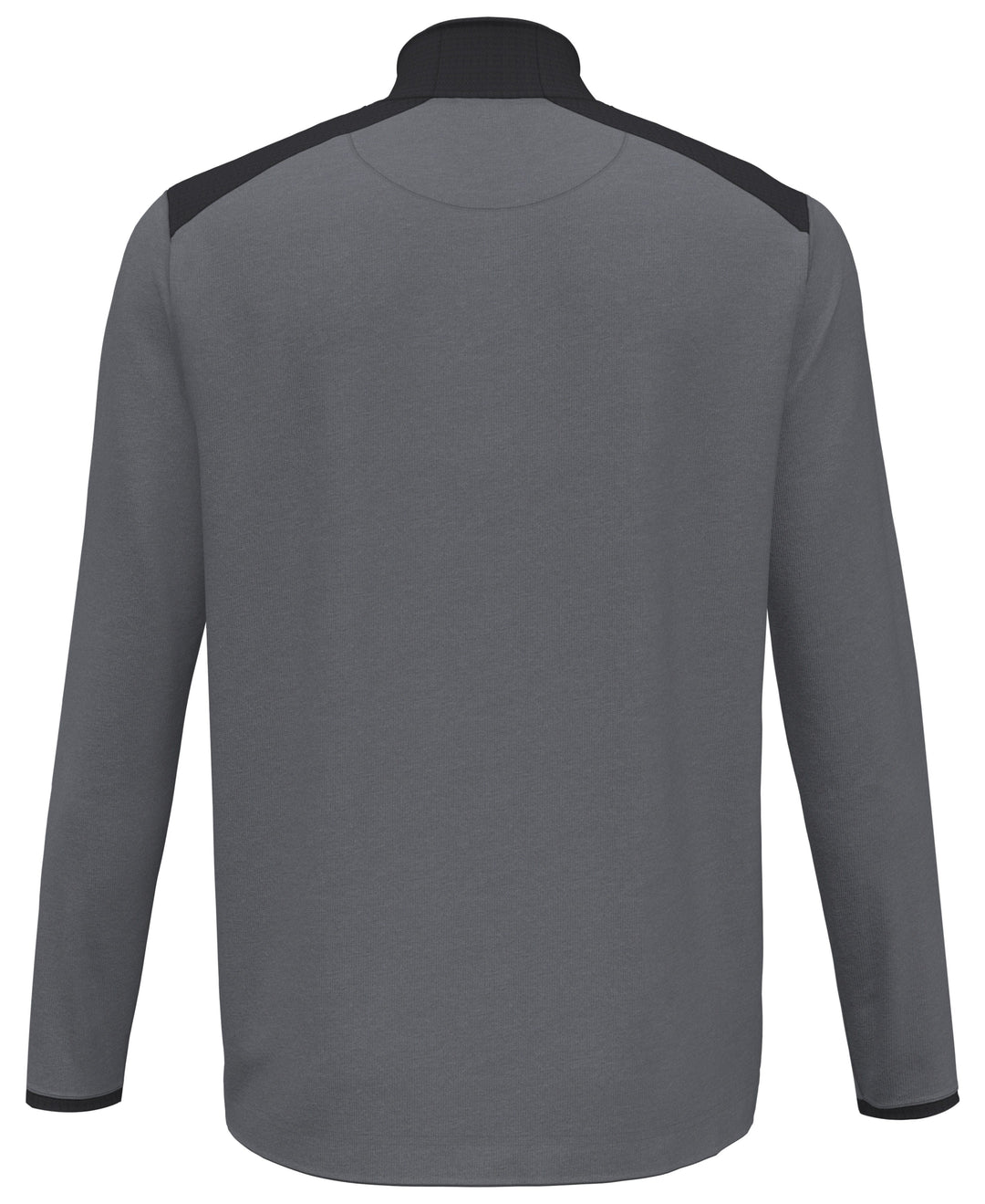 Full Zip 90s Golf Sweater (Dark Caviar Heather) 