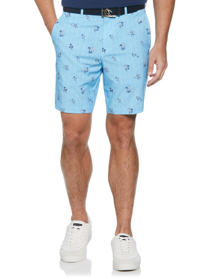 Men's Fun In Da Sun 8" Printed Golf Short