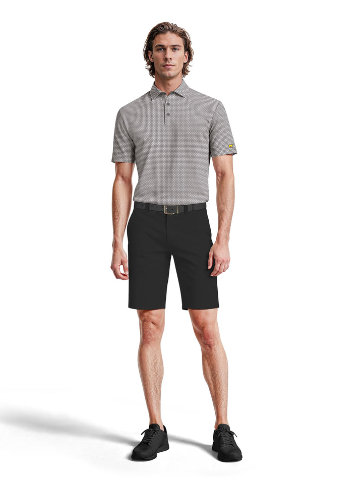 Men's Geo Print Polo
