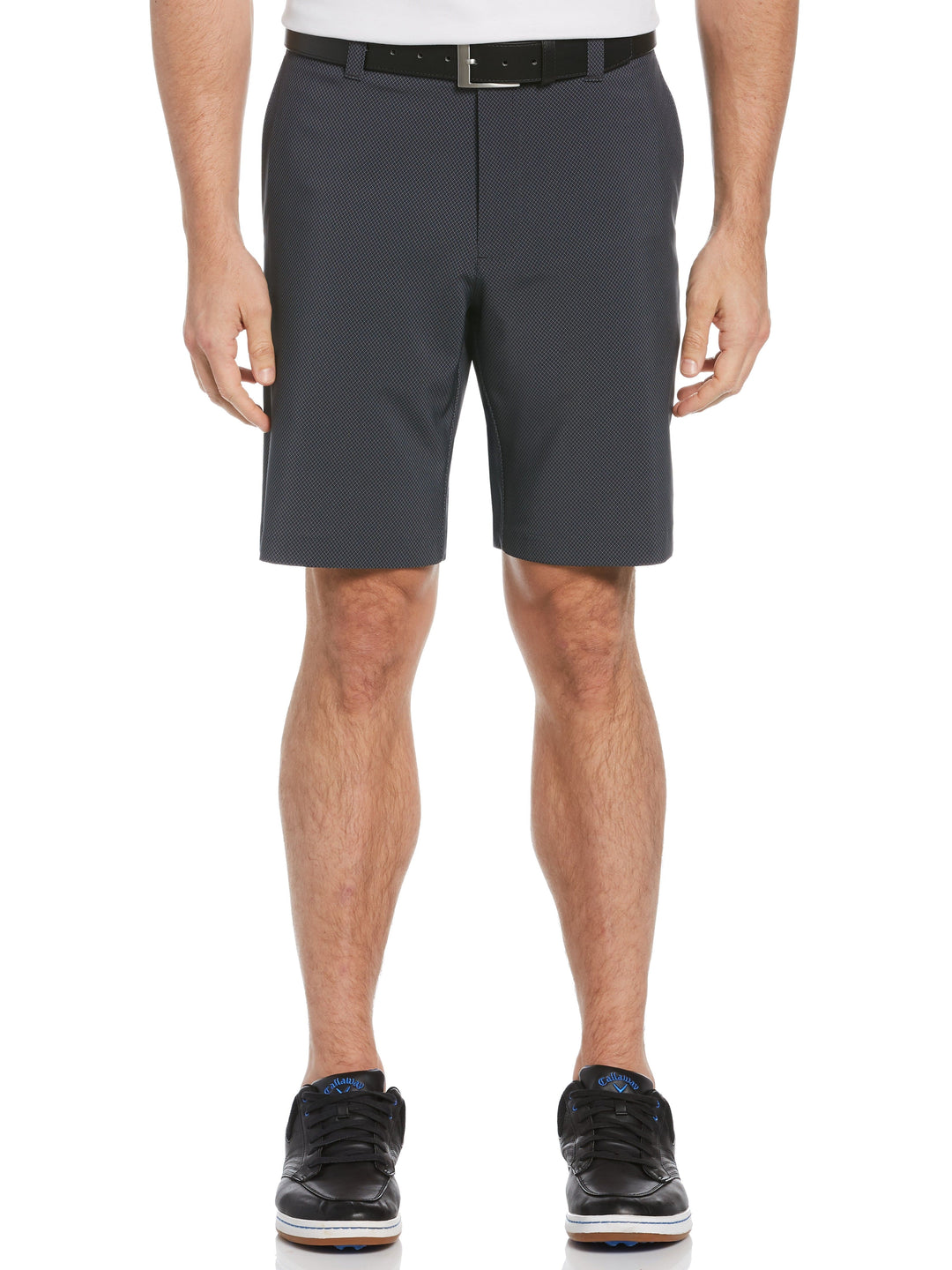 Mens Geometric Print Short (Caviar) 