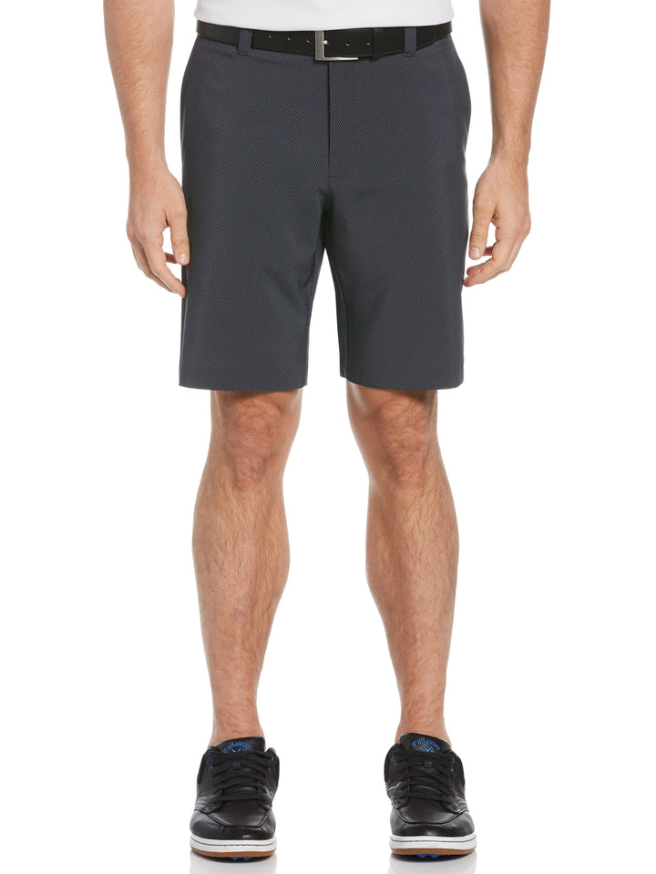 Mens Geometric Print Short (Caviar) 