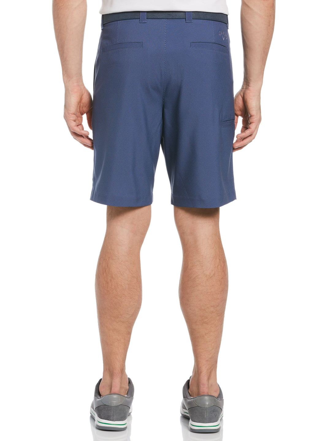 Mens Geometric Print Short (Peacoat) 