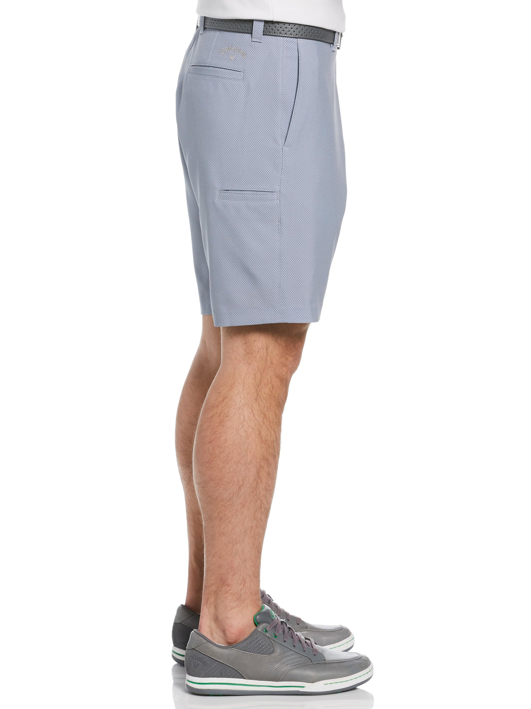 Mens Geometric Print Short (Flint Stone) 