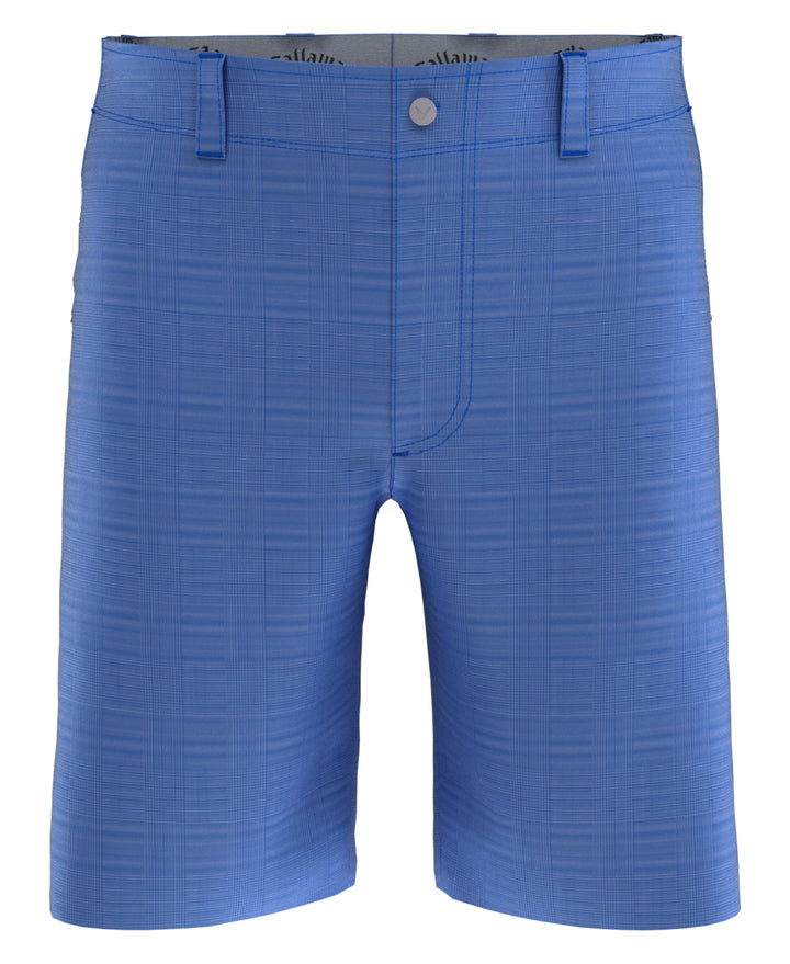 Mens Glenn Plaid Short (Electric Blue Lemonade) 