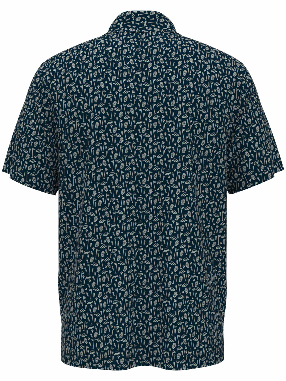 Men's Golf Conversational Printed Polo