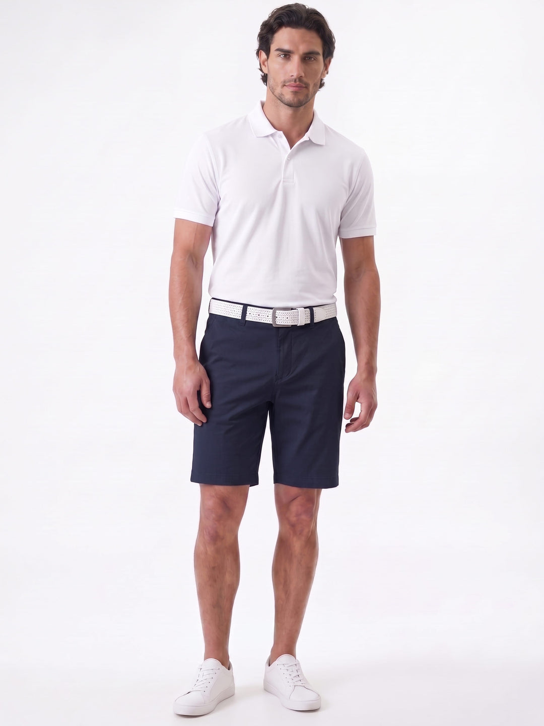 Men's Golf Flat Front Short | 9" Inseam