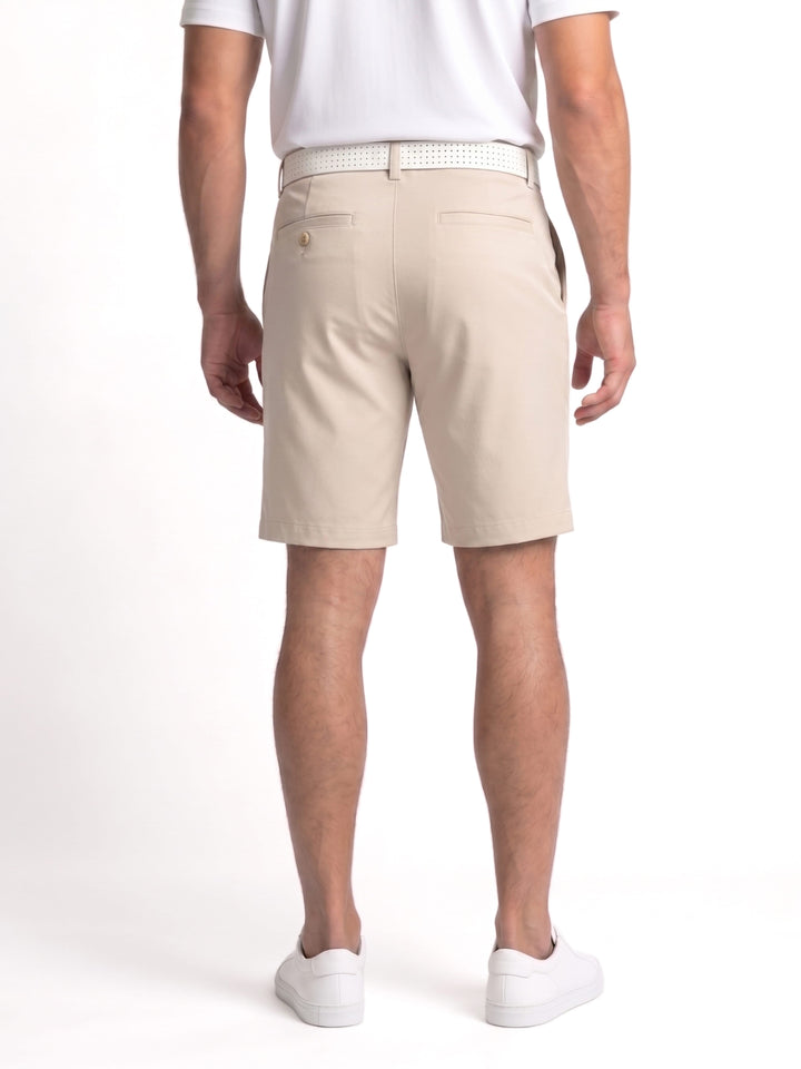 Men's Golf Flat Front Short | 9" Inseam
