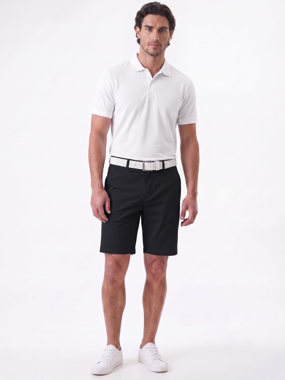 Men's Golf Flat Front Short | 9" Inseam