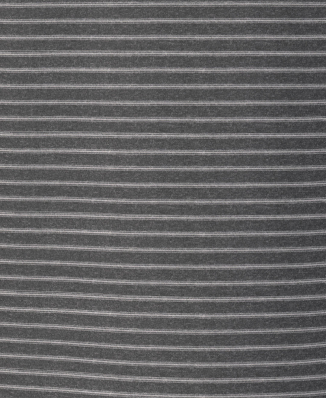 Heather Feeder Stripe Golf Polo (Grey Htr) 