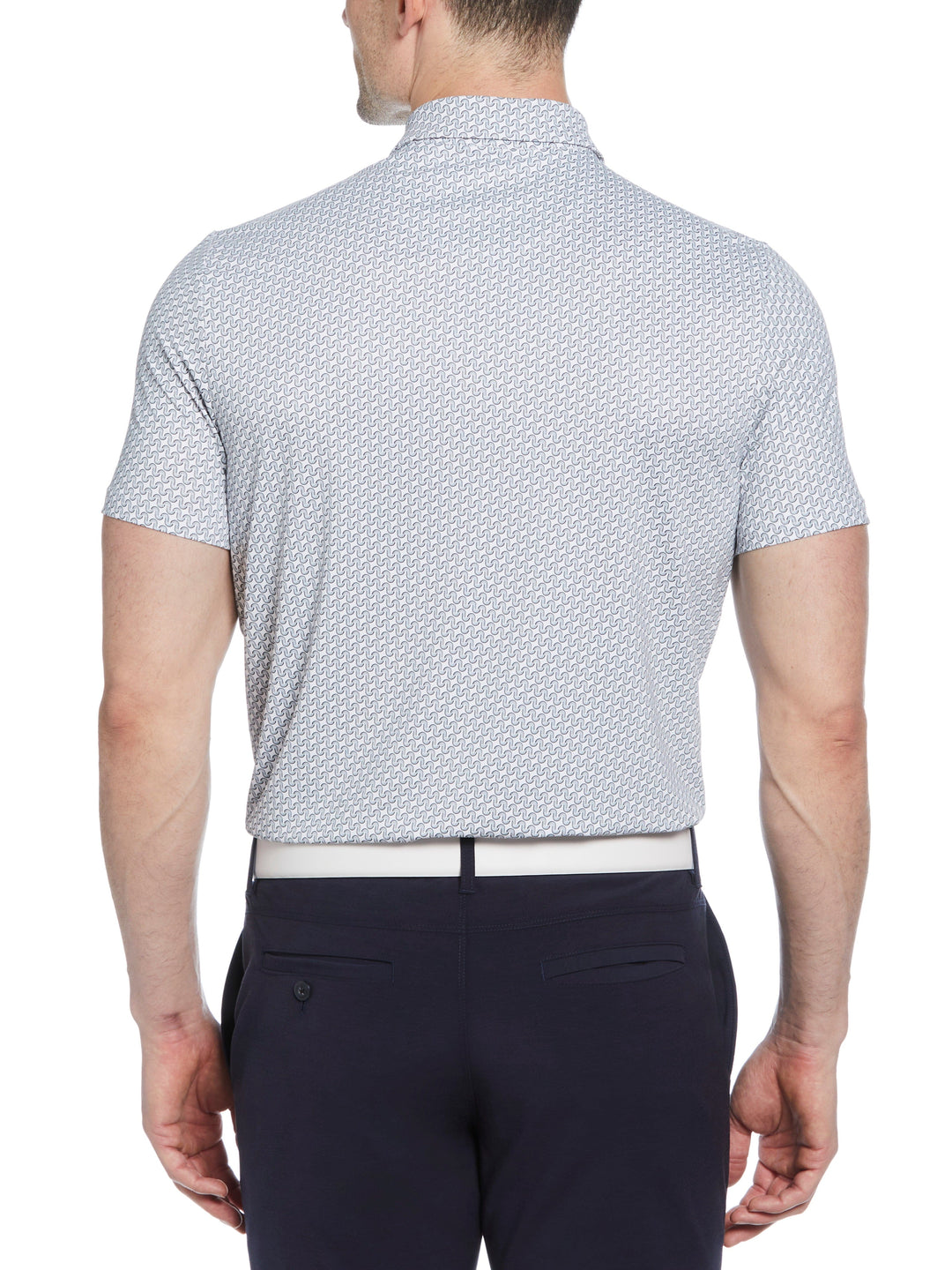 Men's Heritage Geo Print Polo