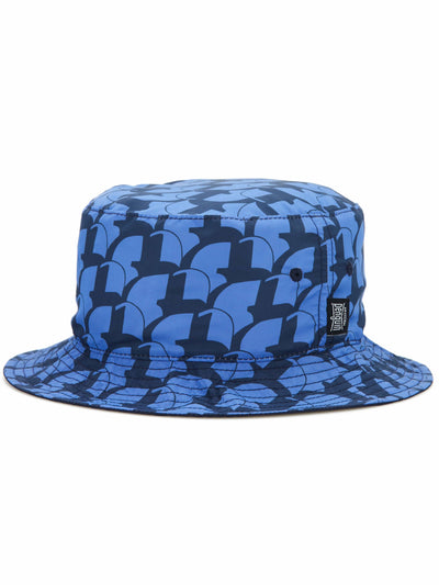 Heritage Reversible Print Golf Bucket Hat (Black Iris) 