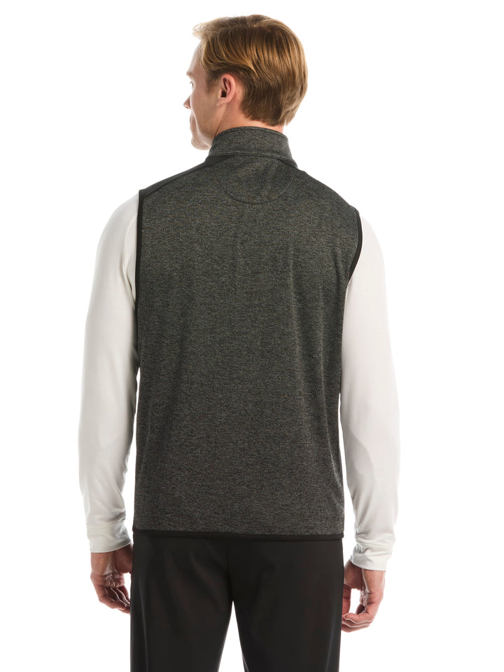 Men's Herringbone Midweight Full Zip Vest