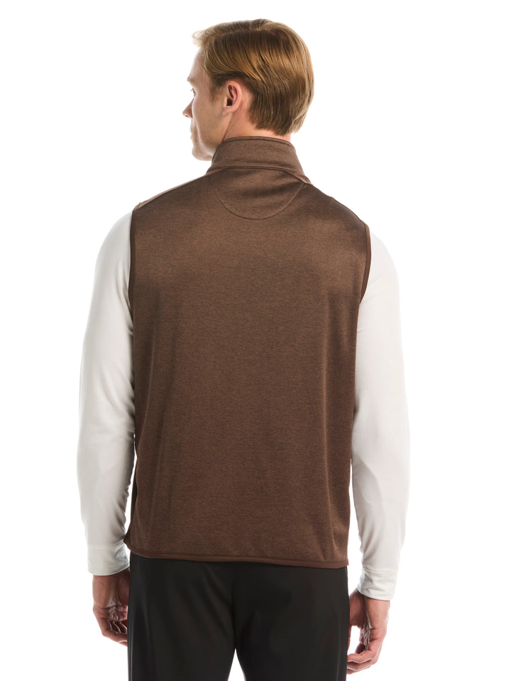 Men's Herringbone Midweight Full Zip Vest