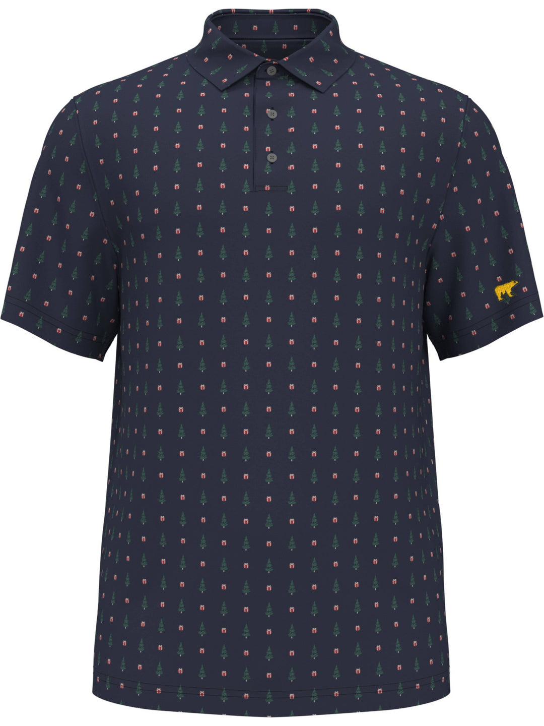 Men's Holiday Foulard Polo
