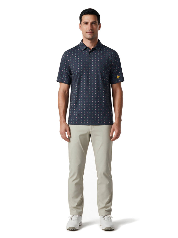 Men's Holiday Foulard Polo