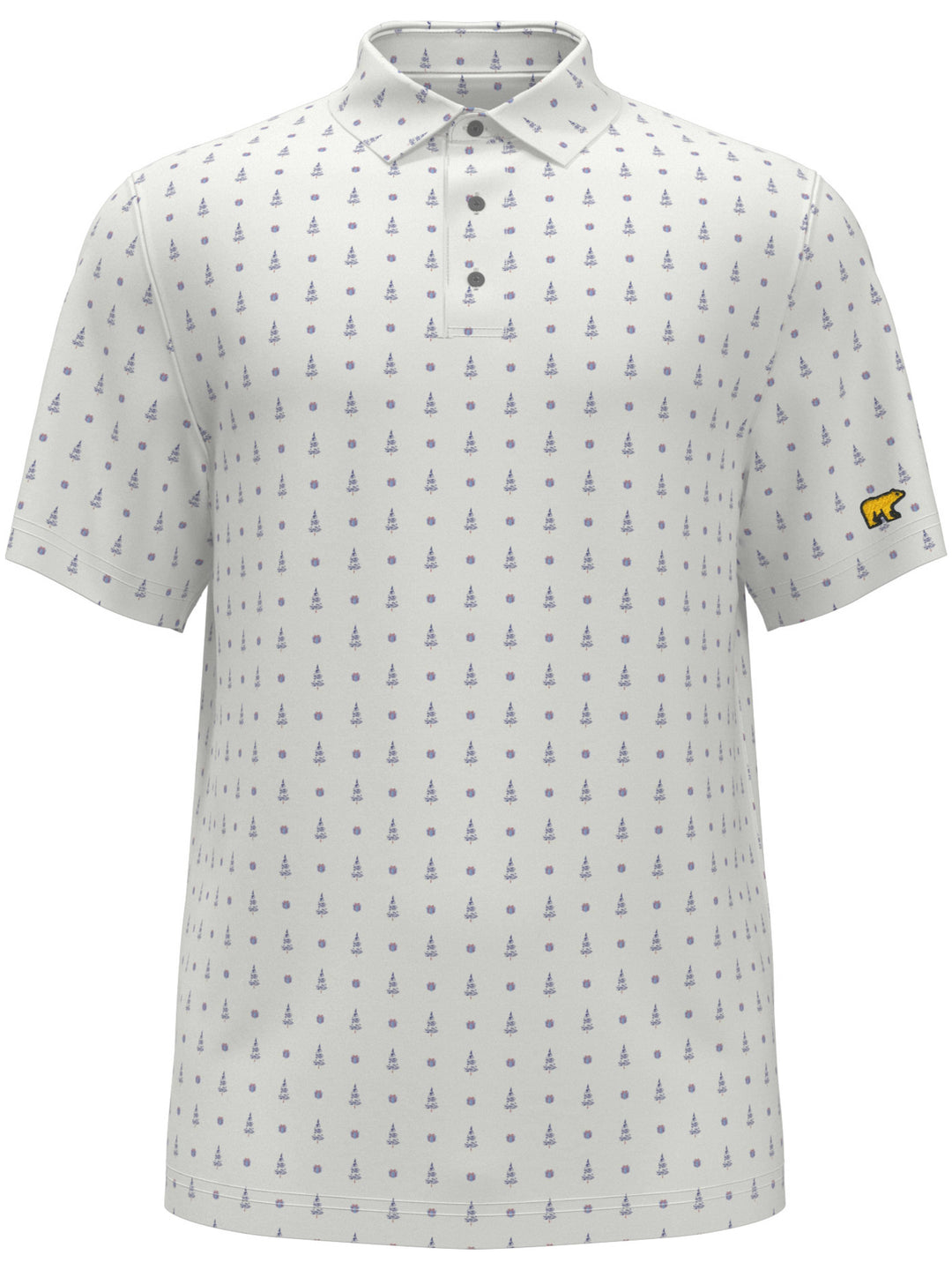 Men's Holiday Foulard Polo
