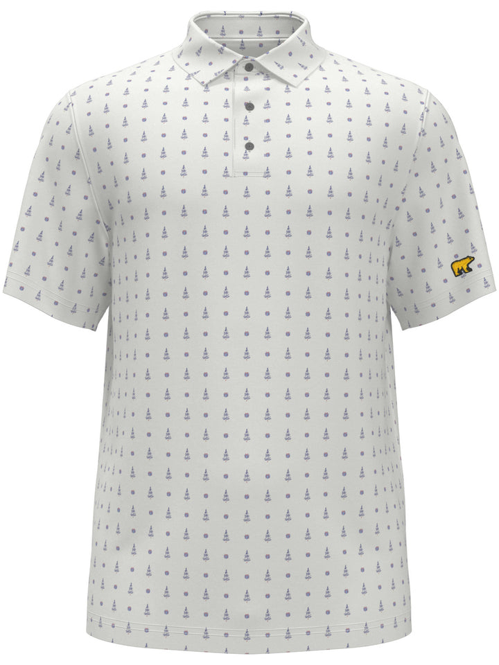 Men's Holiday Foulard Polo