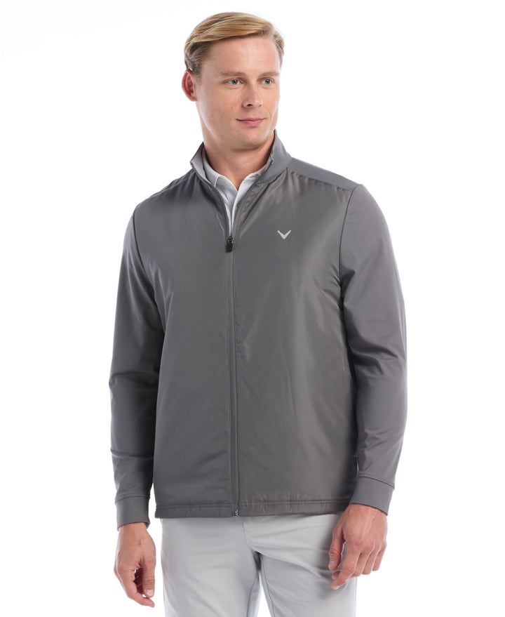 Men's Insulated Full Zip Golf Jacket (Quiet Shade) 