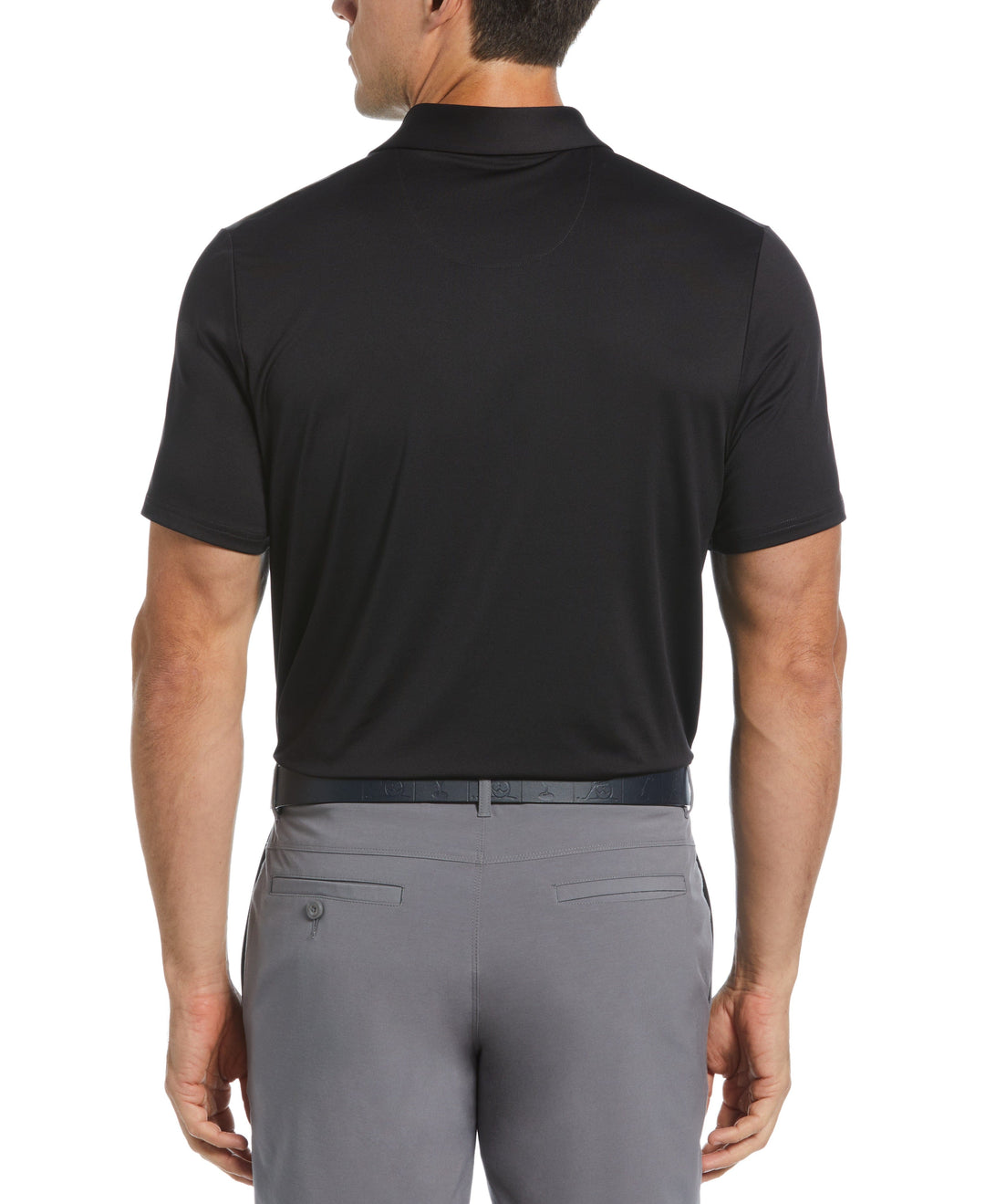 Jack’s Stripe Print Polo (Caviar) 