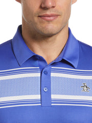 Jack’s Stripe Print Polo (Amparo Blue) 