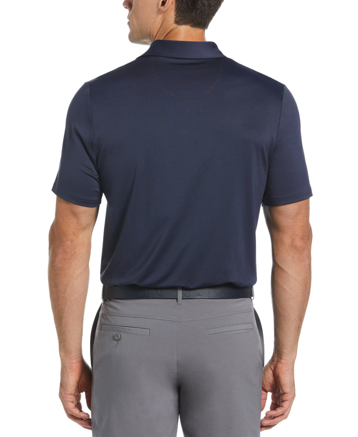 Jack’s Stripe Print Polo (Black Iris) 