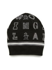 Jacquard Golf Beanie (Caviar) 