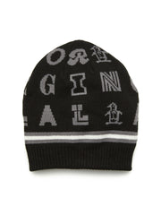 Jacquard Golf Beanie (Caviar) 