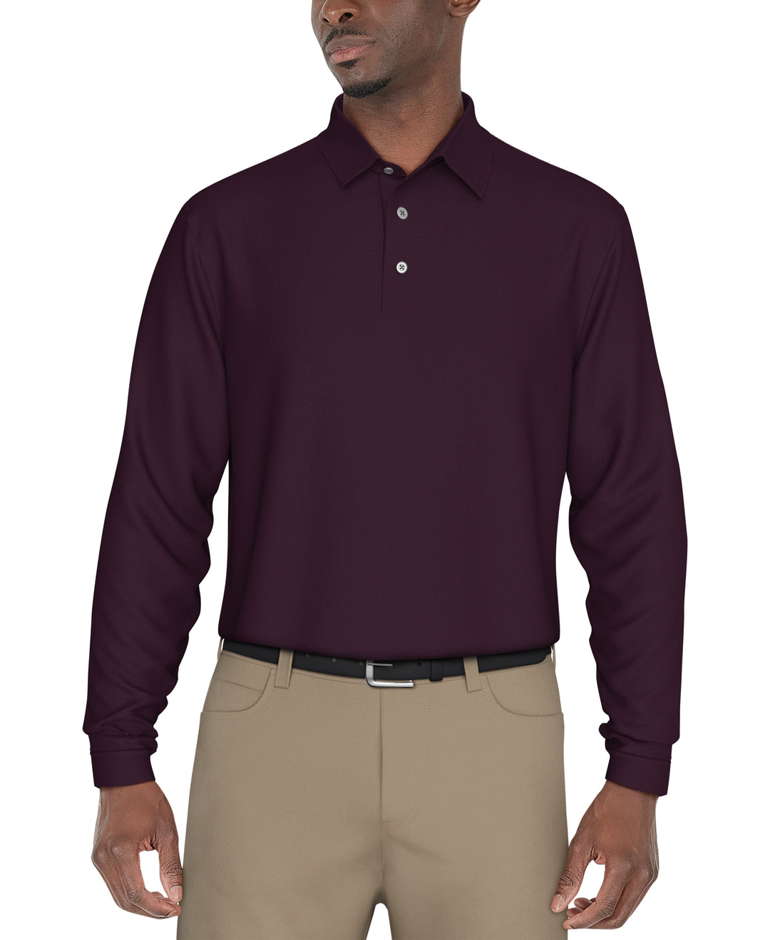 Jacquard Golf Polo (Fig) 