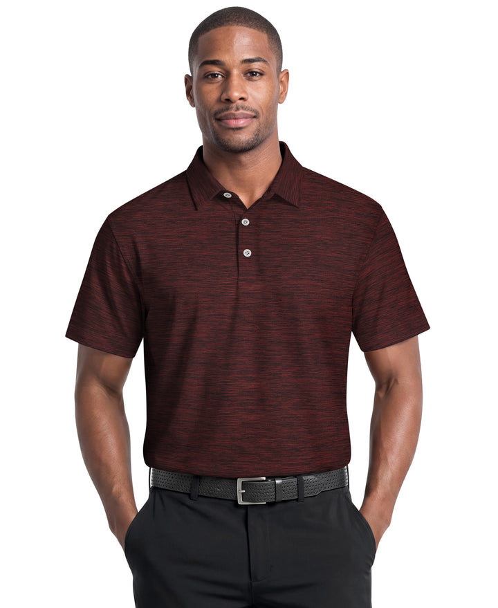 Jaspe AirFlux Polo (Dk Tibetan Red Htr) 