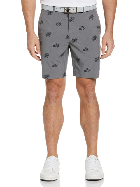 Men's Karaoke Print Golf Shorts