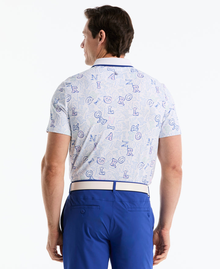 Men's Logo Play Print Polo