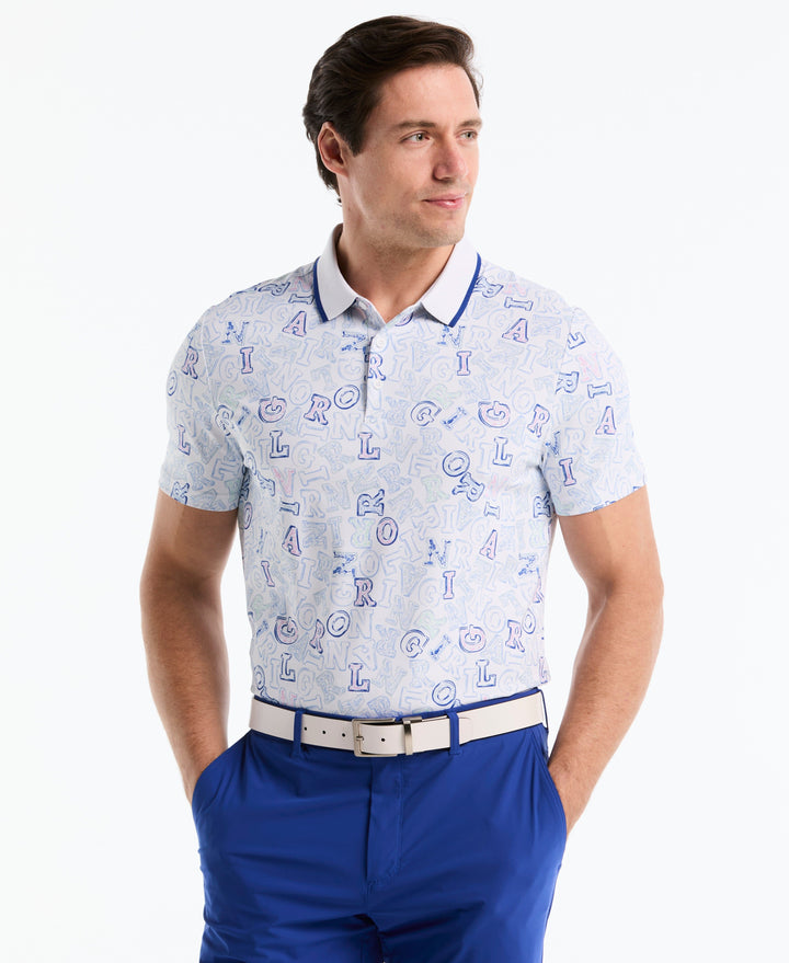 Men's Logo Play Print Polo