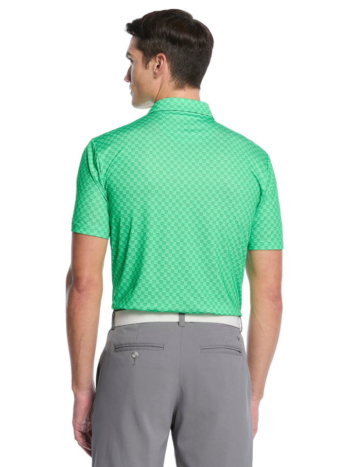 Men's Lucky Cards Print Polo