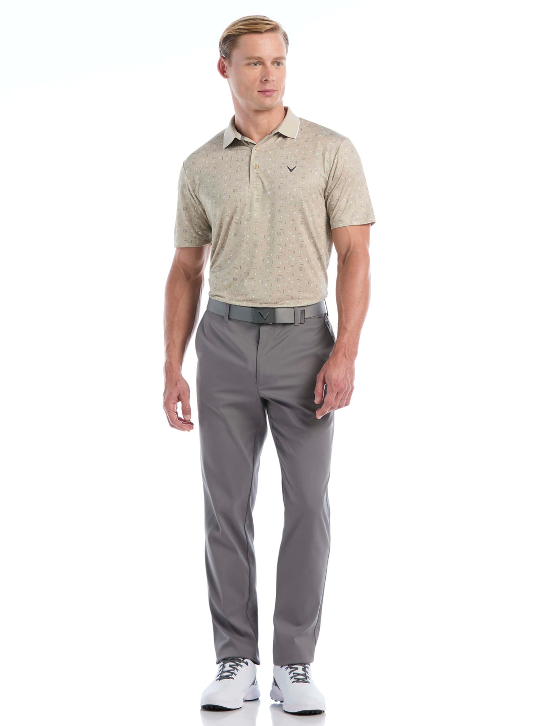 Men's Memento Print Polo