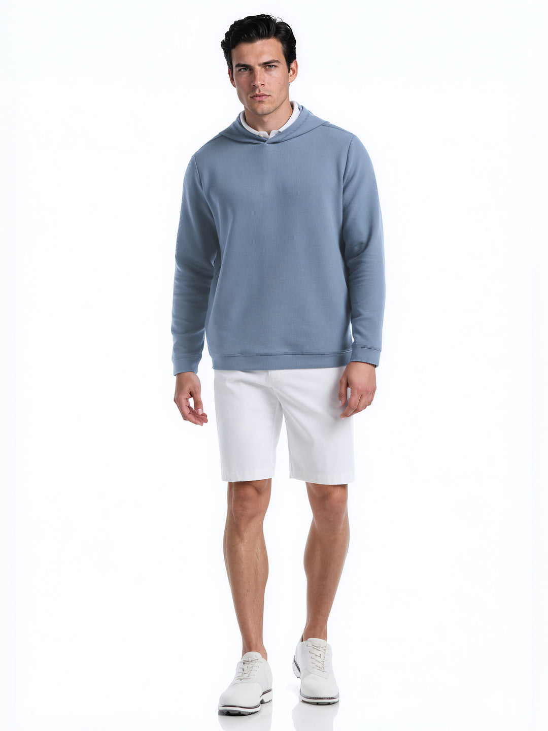 Men's Micro Textured Hoodie