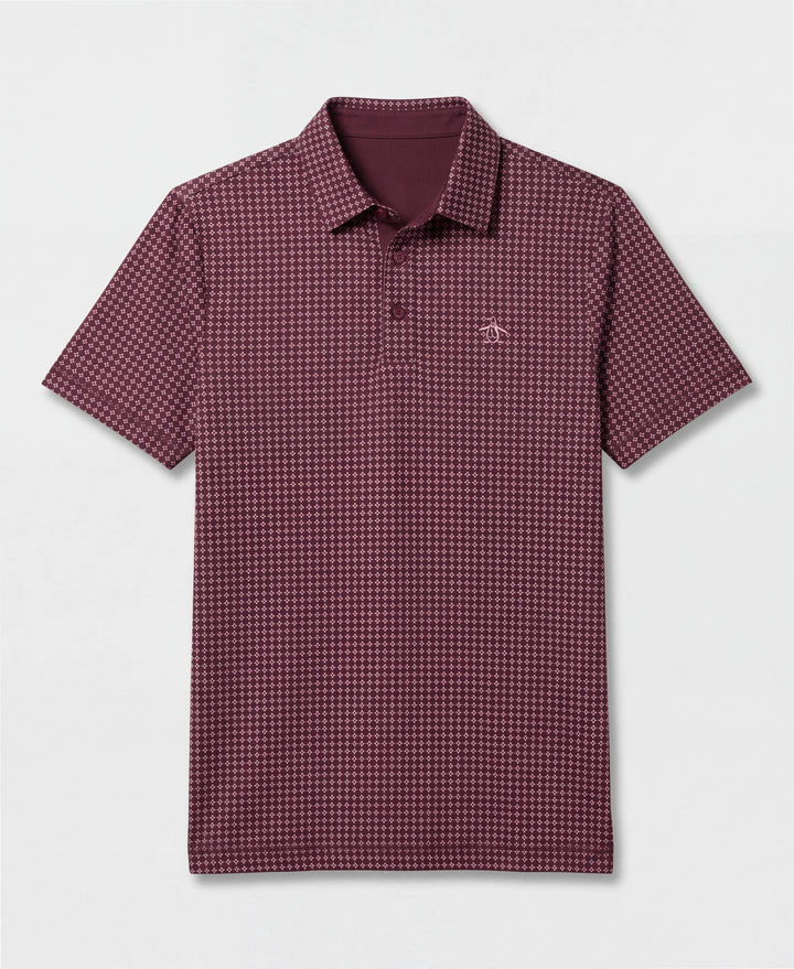 Men's Mid Century Geo Polo