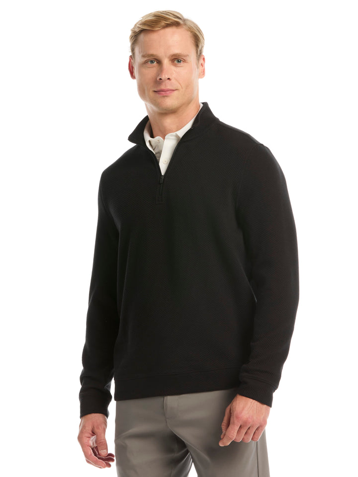 Men's Midweight Argyle Quarter Zip