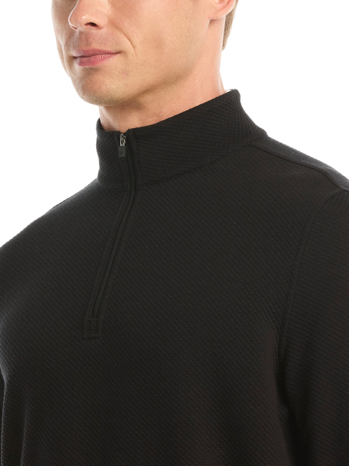 Men's Midweight Argyle Quarter Zip